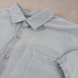 Tommy‎ Bahama XXL Mens Shirt Hawaiian Camp Linen Blend Knit 25x29